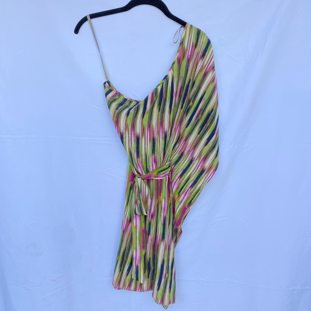 One shoulder mini dress